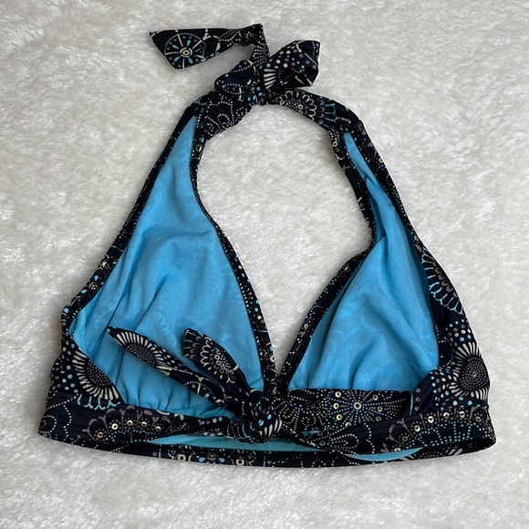 Athleta Triangle Top Bikini Top ties at Neck and Back Size 36C - Picture 2 of 4